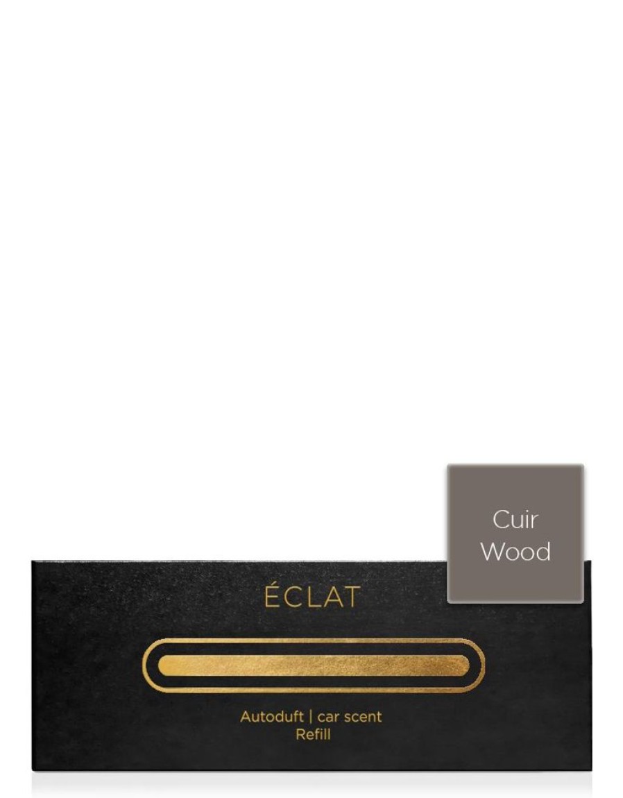 Autodufte ÉCLAT Autodufte | Eclat Autoparfum Nachfullduft Refill Cuir Wood